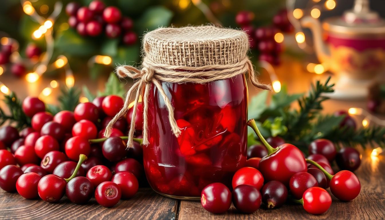 Cranberry Red Pepper Jelly – Holiday Table