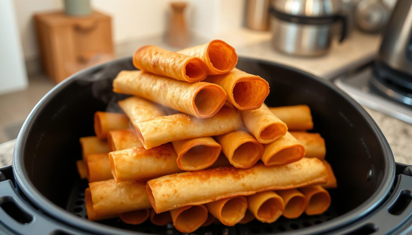 Frozen Taquitos in the Air Fryer