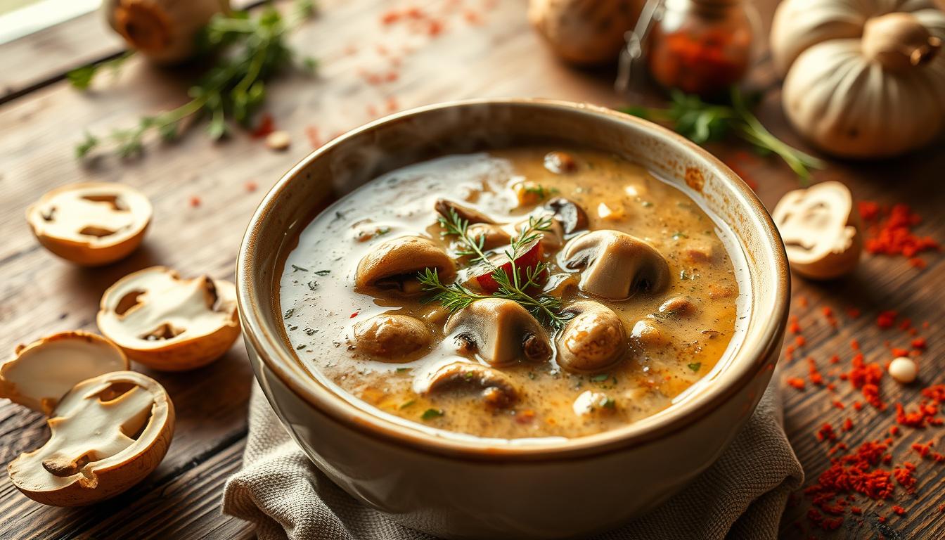 Authentic Hungarian Mushroom Soup Recipe