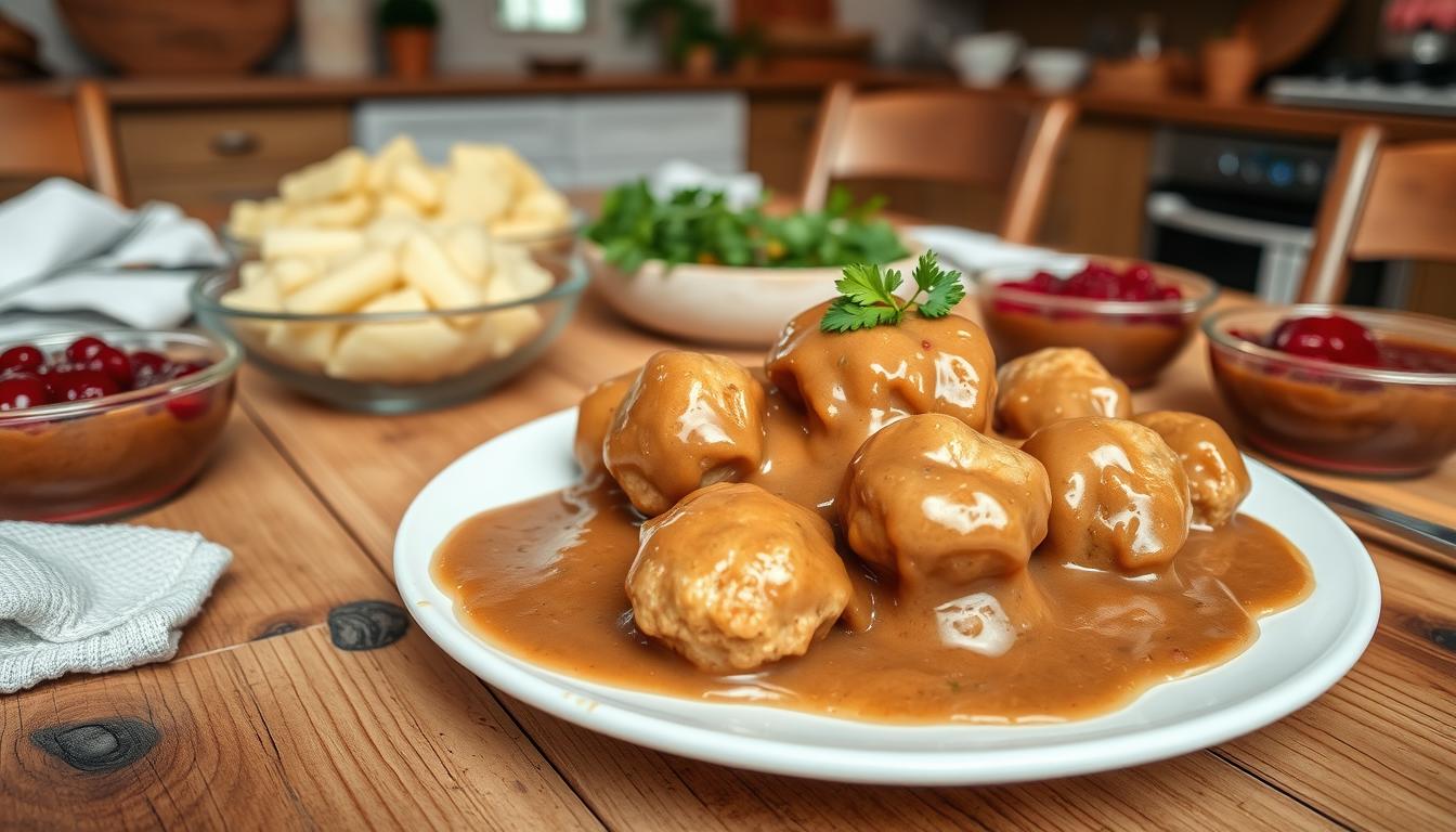 Homemade Swedish Meatballs : Classic Nordic Comfort Food